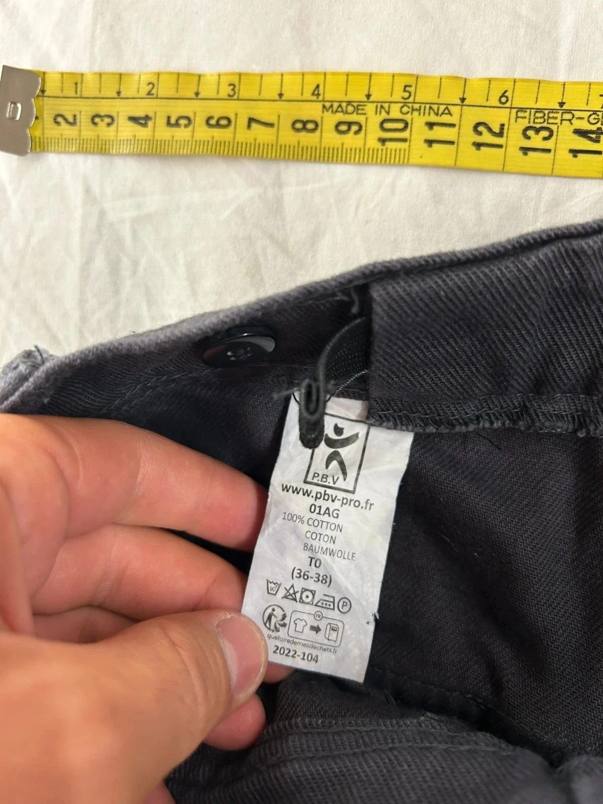Black cargo pants work equipment – photo 13